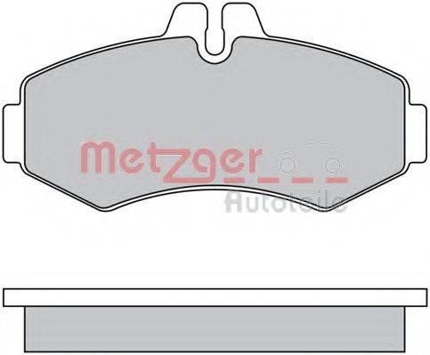 METZGER 1170303 Комплект тормозных колодок, дисковый тормоз