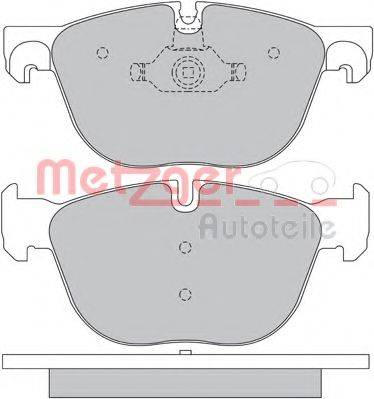 METZGER 1170562 Комплект тормозных колодок, дисковый тормоз
