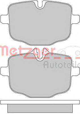 METZGER 1170565 Комплект тормозных колодок, дисковый тормоз