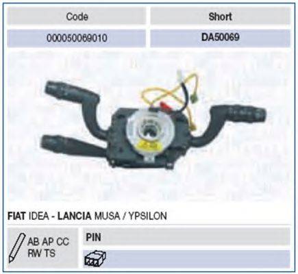 MAGNETI MARELLI 000050069010 Выключатель на колонке рулевого управления