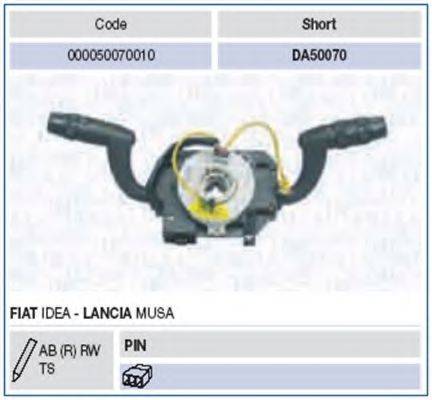 MAGNETI MARELLI 000050070010 Выключатель на колонке рулевого управления