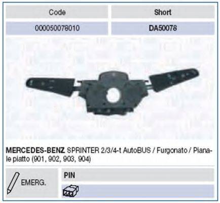 MAGNETI MARELLI 000050078010 Выключатель на колонке рулевого управления