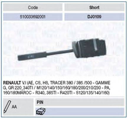 MAGNETI MARELLI 510033692001 Выключатель на колонке рулевого управления