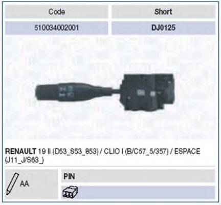 MAGNETI MARELLI 510034002001