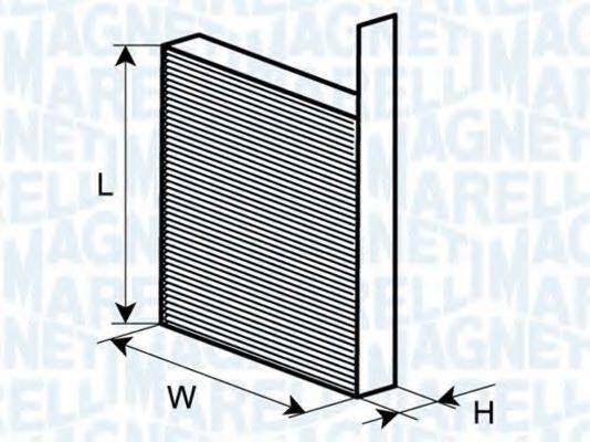MAGNETI MARELLI 350203062620 Фильтр, воздух во внутренном пространстве