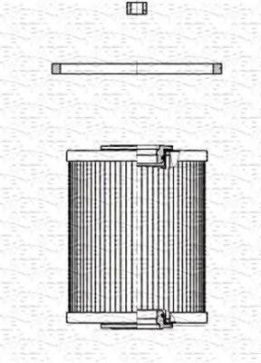 MAGNETI MARELLI 213908507000 Топливный фильтр