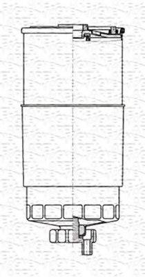 MAGNETI MARELLI 213908517000 Топливный фильтр