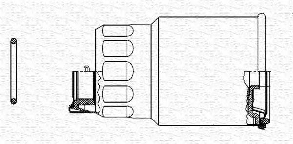 MAGNETI MARELLI 213908570000 Топливный фильтр