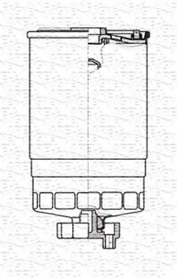 MAGNETI MARELLI 213908576000 Топливный фильтр