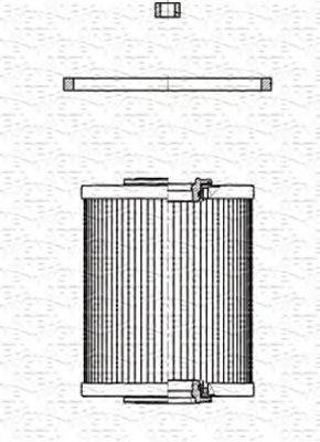 MAGNETI MARELLI 213908579000 Топливный фильтр