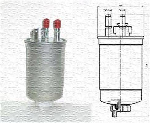 MAGNETI MARELLI 213908583000 Топливный фильтр