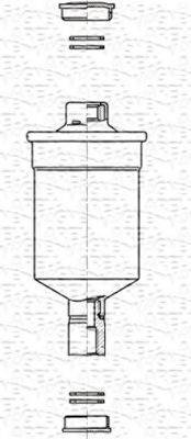 MAGNETI MARELLI 213908500500 Топливный фильтр