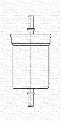 MAGNETI MARELLI 213908401000 Топливный фильтр