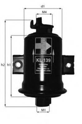 MAGNETI MARELLI 154096317300 Топливный фильтр