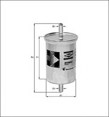 MAGNETI MARELLI 154703538710 Топливный фильтр