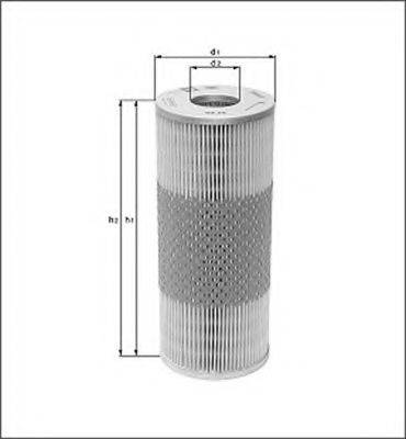 MAGNETI MARELLI 154020100640 Масляный фильтр