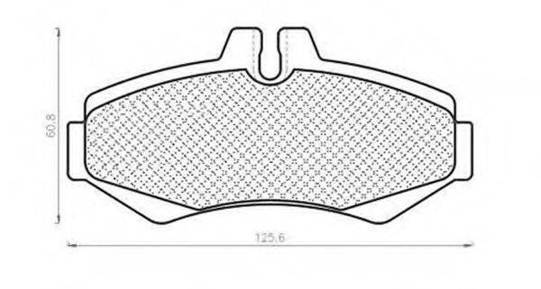 MAGNETI MARELLI 430216171264 Комплект тормозных колодок, дисковый тормоз