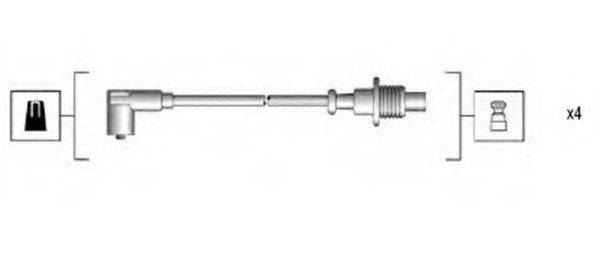 MAGNETI MARELLI 941135160703 Комплект проводов зажигания
