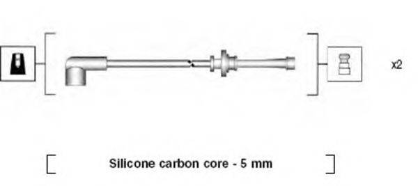 MAGNETI MARELLI 941285020865 Комплект проводов зажигания