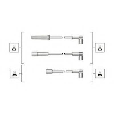 MAGNETI MARELLI 941319170021 Комплект проводов зажигания