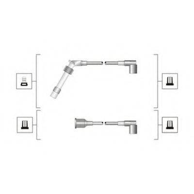 MAGNETI MARELLI 941319170027 Комплект проводов зажигания