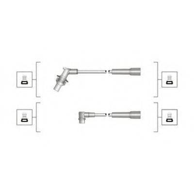 MAGNETI MARELLI 941319170030 Комплект проводов зажигания