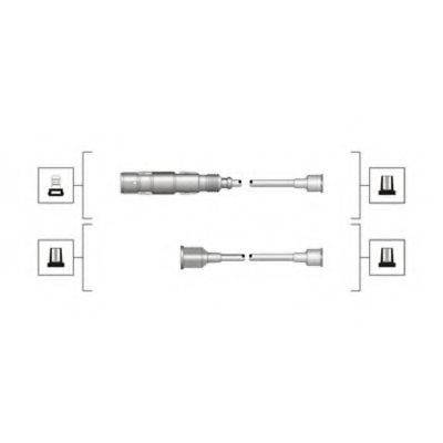 MAGNETI MARELLI 941319170036 Комплект проводов зажигания