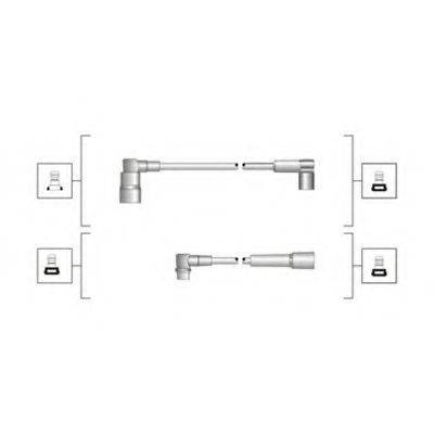 MAGNETI MARELLI 941319170056 Комплект проводов зажигания