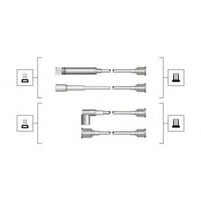 MAGNETI MARELLI 941319170064 Комплект проводов зажигания