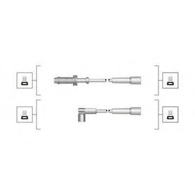 MAGNETI MARELLI 941319170069 Комплект проводов зажигания