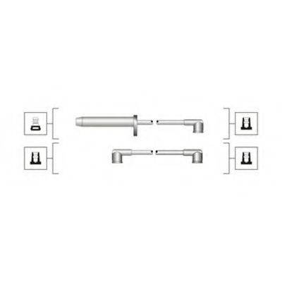 MAGNETI MARELLI 941319170112 Комплект проводов зажигания