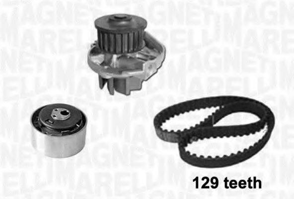 MAGNETI MARELLI 341405810003 Водяной насос + комплект зубчатого ремня