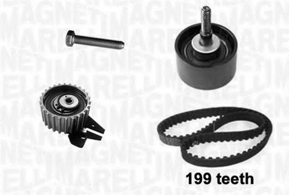 MAGNETI MARELLI 341301040000 Комплект ремня ГРМ