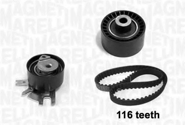 MAGNETI MARELLI 341301690000 Комплект ремня ГРМ