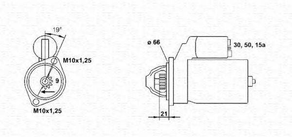 MAGNETI MARELLI 943251887010 Стартер