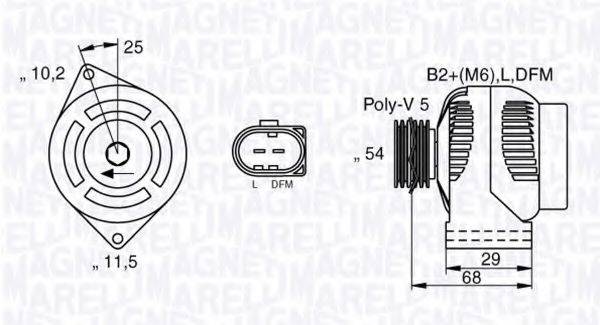 MAGNETI MARELLI 063532250200