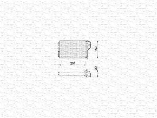 MAGNETI MARELLI 350218202000 Теплообменник, отопление салона