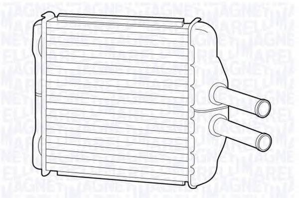 MAGNETI MARELLI 350218327000 Теплообменник, отопление салона