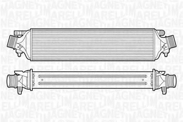 MAGNETI MARELLI 351319201150 Интеркулер