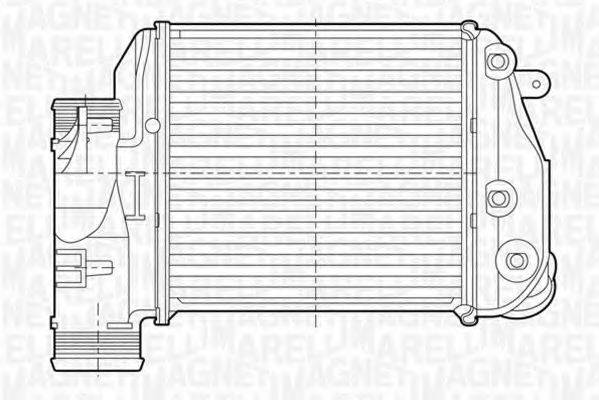 MAGNETI MARELLI 351319201320 Интеркулер