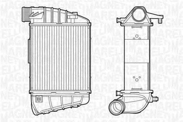 MAGNETI MARELLI 351319201350 Интеркулер