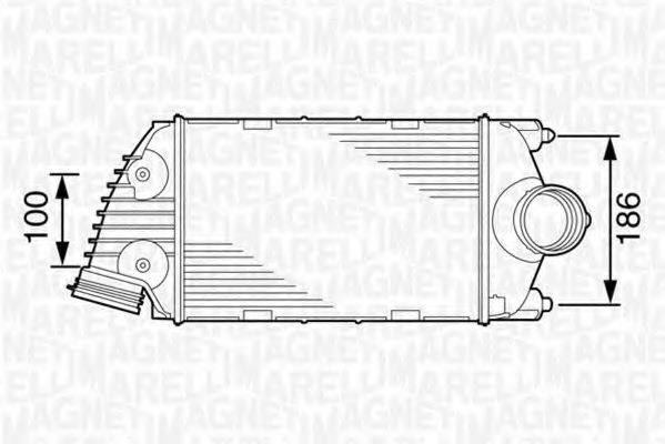 MAGNETI MARELLI 351319201820 Интеркулер