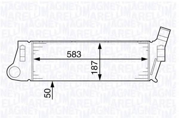 MAGNETI MARELLI 351319201850 Интеркулер