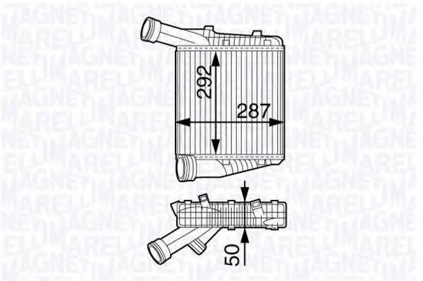 MAGNETI MARELLI 351319202230 Интеркулер