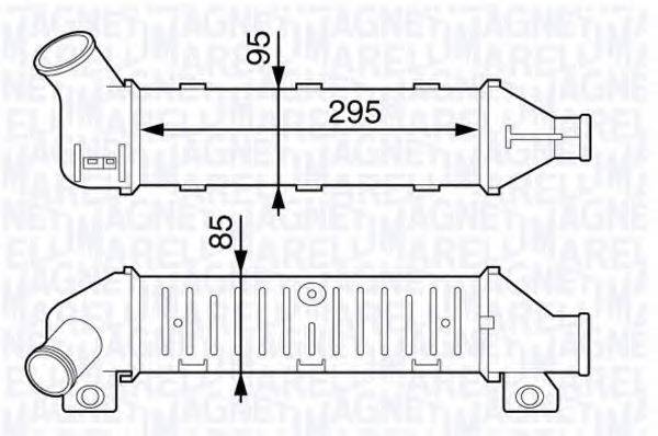 MAGNETI MARELLI 351319202360 Интеркулер
