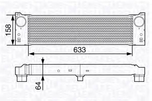 MAGNETI MARELLI 351319202420 Интеркулер