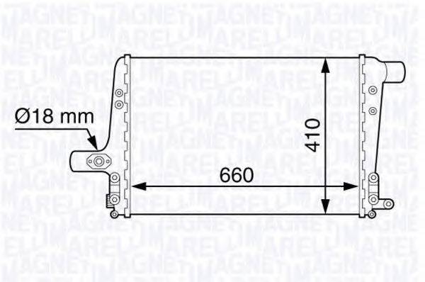 MAGNETI MARELLI 351319202430 Интеркулер