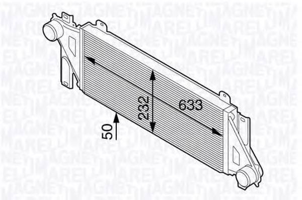 MAGNETI MARELLI 351319202580 Интеркулер