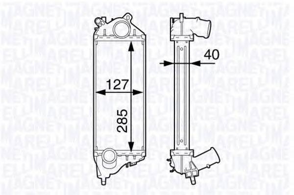 MAGNETI MARELLI 351319202610 Интеркулер