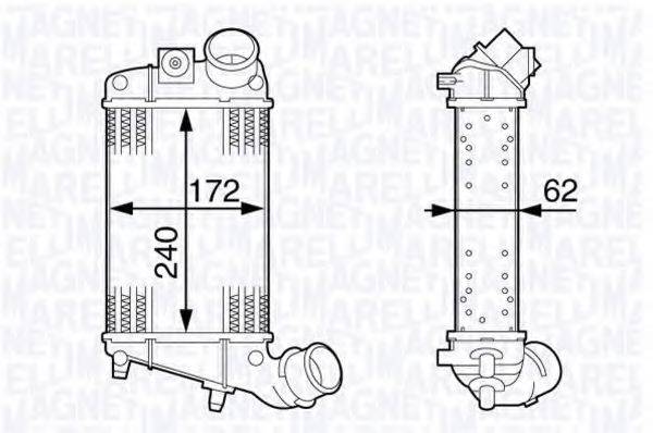 MAGNETI MARELLI 351319202770 Интеркулер